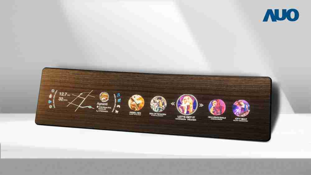 尊龙集团研发全球最高穿透度达80%的AmLED木纹显示器，，，，可于使用时呈现高亮度、、、、清晰可见的信息，，，并在不使用时回归为单纯的饰板，，节能兼具美观